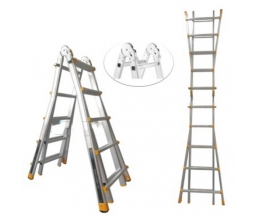 Thang nhôm gấp chữ A mở rộng sumika 405