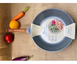 Chảo đúc vân đá Ecoramic EVDF-28IH 28cm
