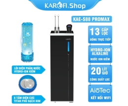 Máy lọc nước nóng lạnh Hydro-ion kiềm Karofi KAE-S88 PROMAX