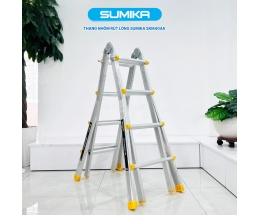 Thang nhôm gấp chữ A SUMIKA A404